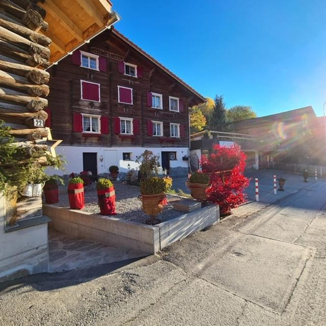 Chesa Prema Bed & Breakfast - Restaurant Disentis Exterior photo